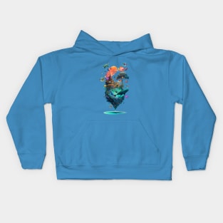 Tropical Fish World Kids Hoodie